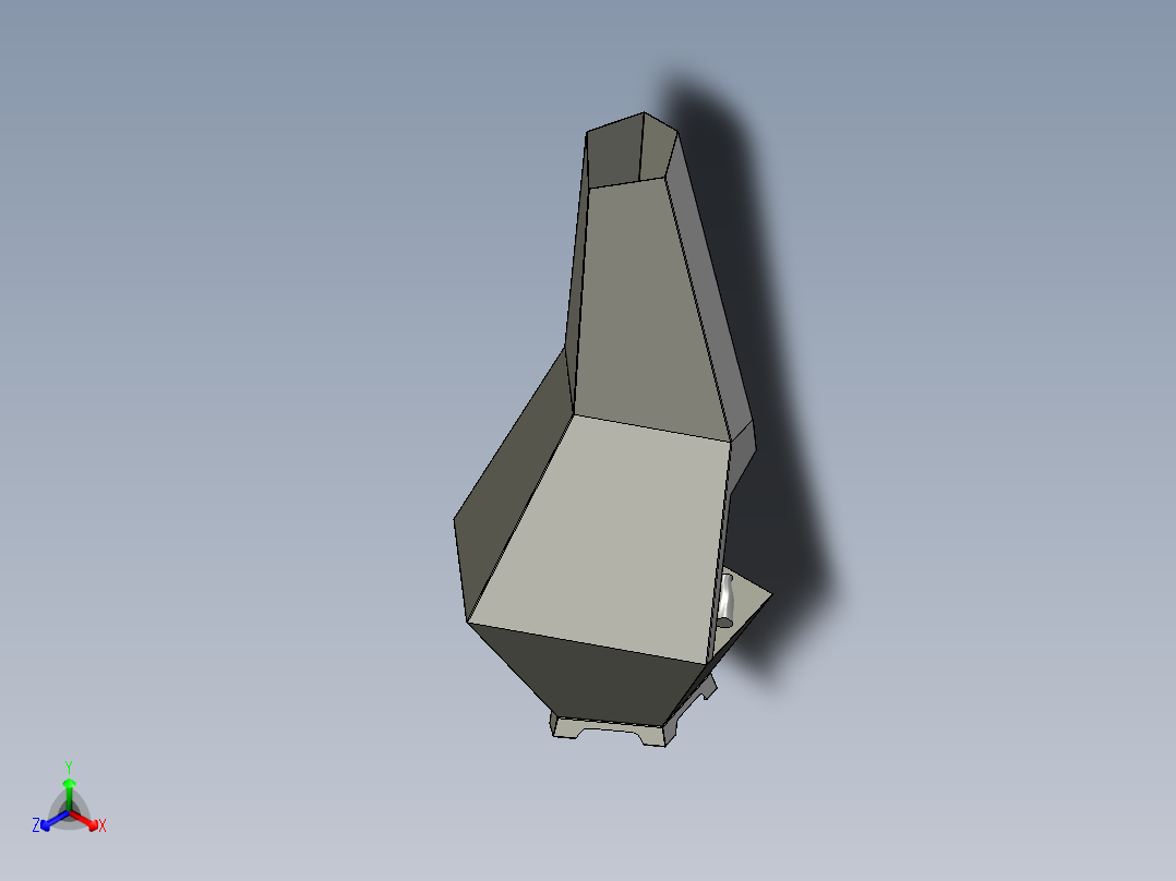 壁炉正等轴测图