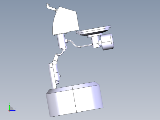 某轿车膜片弹簧离合器设计---操纵机构的设计【三维CATIA】左视缩略图