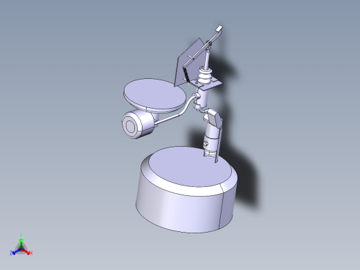 某轿车膜片弹簧离合器设计---操纵机构的设计【三维CATIA】正等轴测缩略图