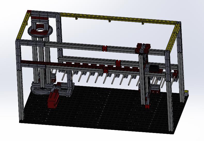 慧鱼乐高智能立体停车场