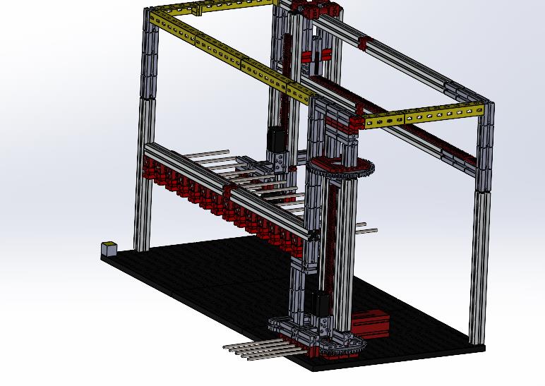慧鱼乐高智能立体停车场