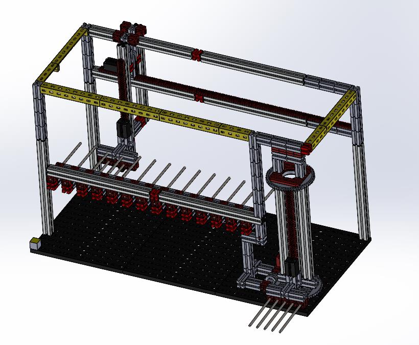 慧鱼乐高智能立体停车场