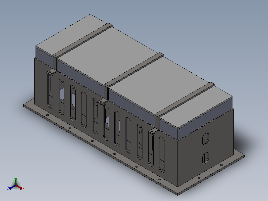 电动汽车车架及电池箱轻量化设计含三维图685439==400ku正等轴测图