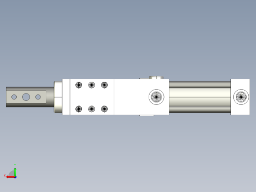 德克斯TUNKERS气缸数模SZK_63_1_A32_T12_TUENKERS后视缩略图