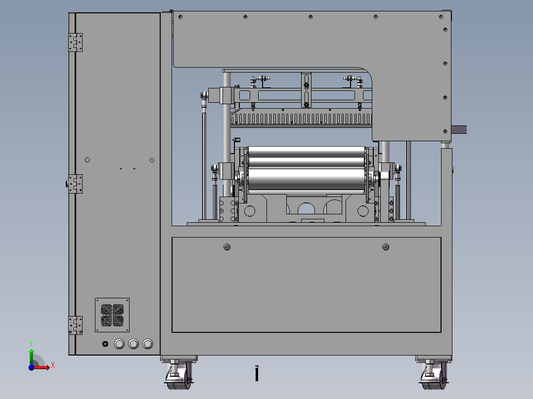 塑封机 塑封过胶压覆膜机sw21前视图