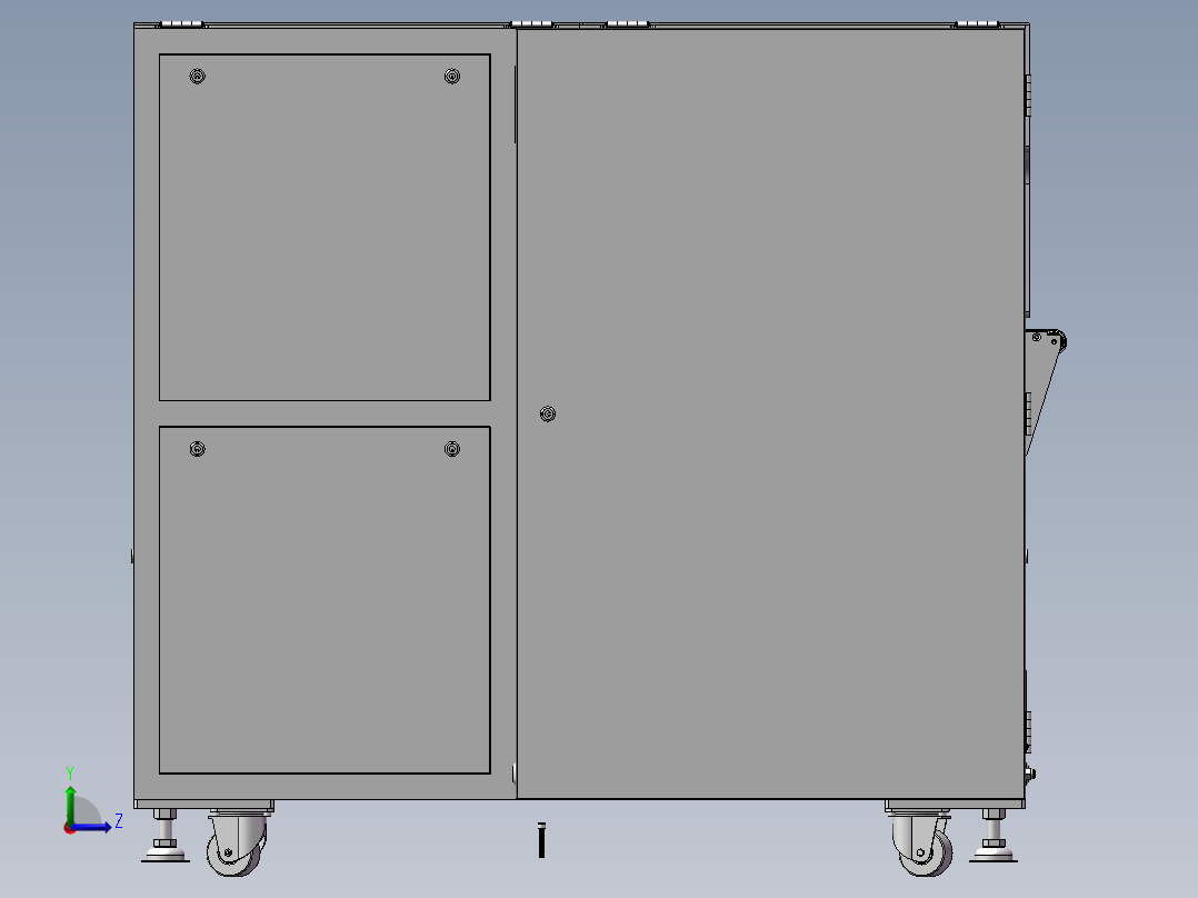 塑封机 塑封过胶压覆膜机sw21左视图