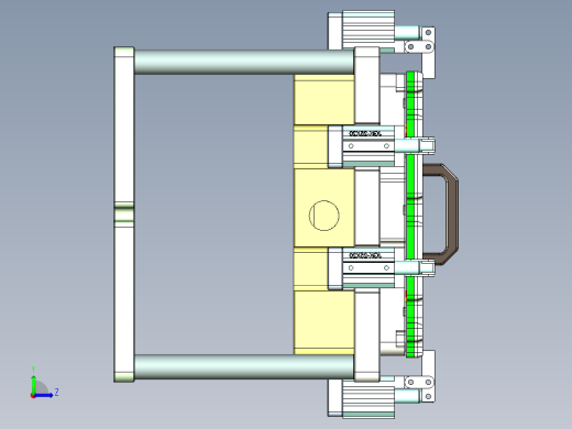 AAPB0-TRIM-笔记本CNC工装夹具三维模型CNC4-0422左视缩略图