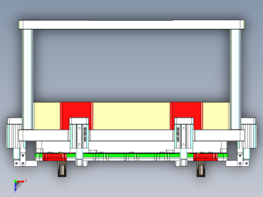 AAPB0-TRIM-笔记本CNC工装夹具三维模型CNC4-0422俯视缩略图