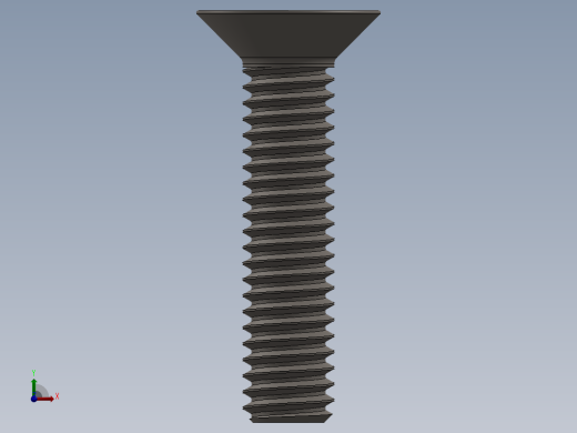 Screw_ISO_10642_M4x18_A2.SLDPRT前视缩略图