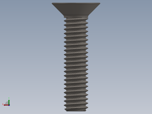 Screw_ISO_10642_M4x18_A2.SLDPRT后视缩略图