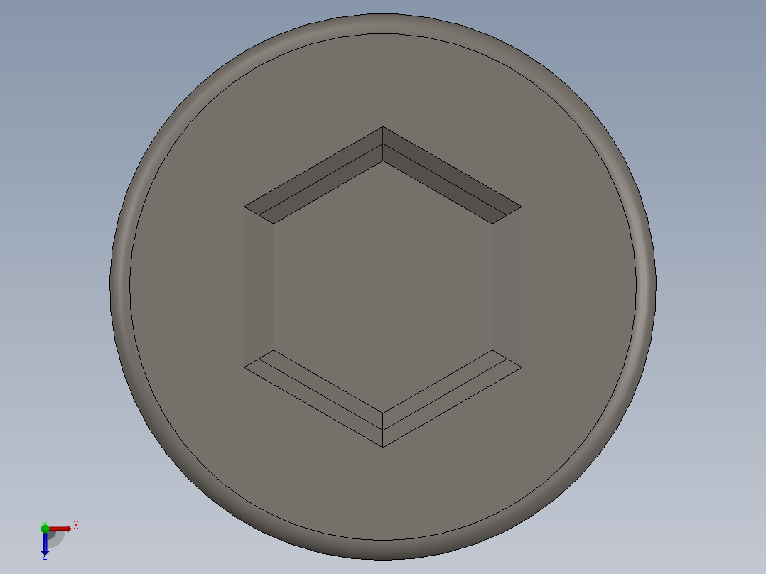 Screw_DIN_912_M3x25_A2.SLDPRT公制内六角螺钉
