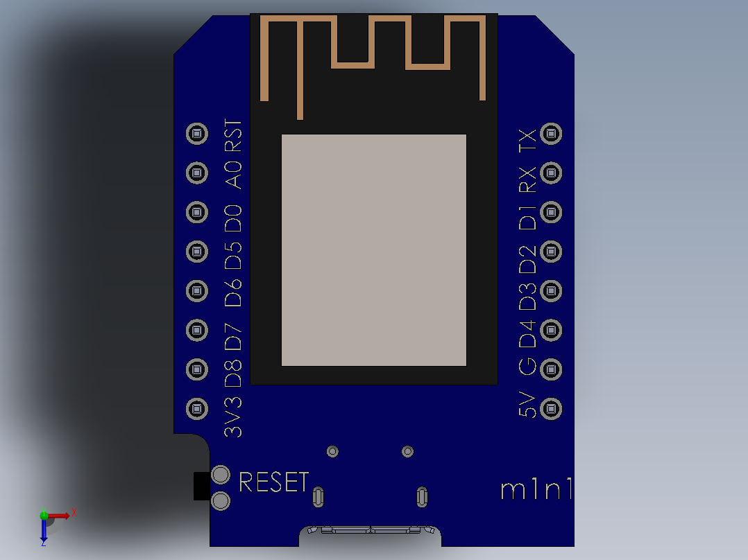 电路板、主板(350)俯视图