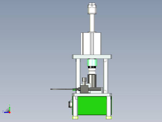 氮气弹簧压力测试机右视缩略图