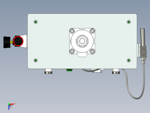 氮气弹簧压力测试机俯视缩略图