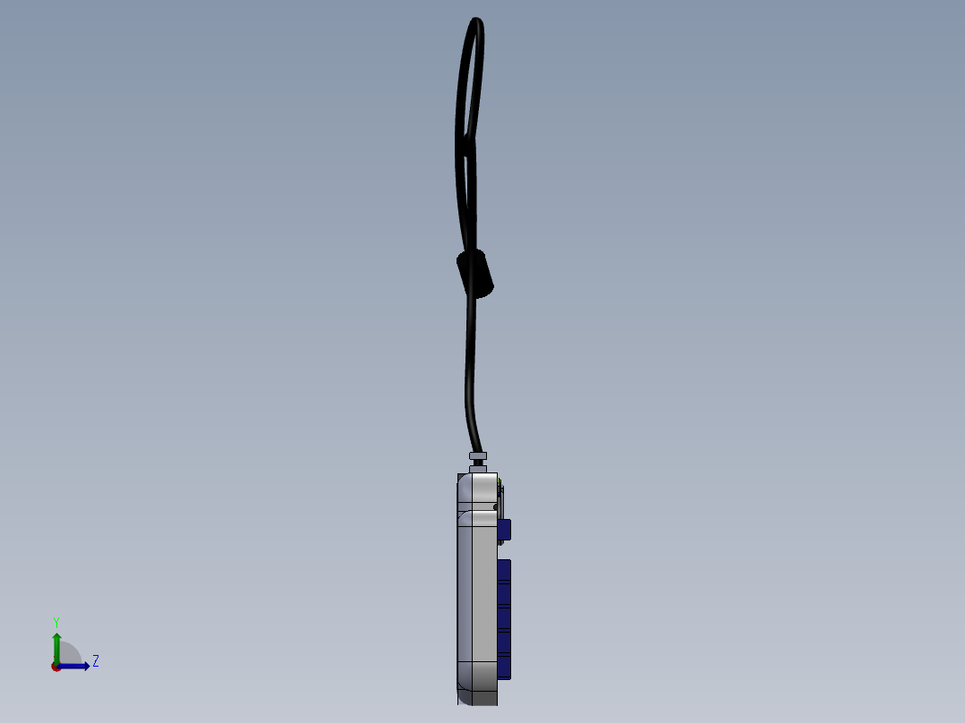 键盘扬声器11左视图