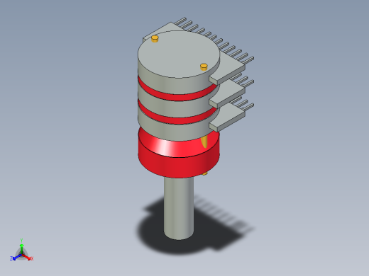 Grayhill 71EF30-03B12S 三联旋转开关