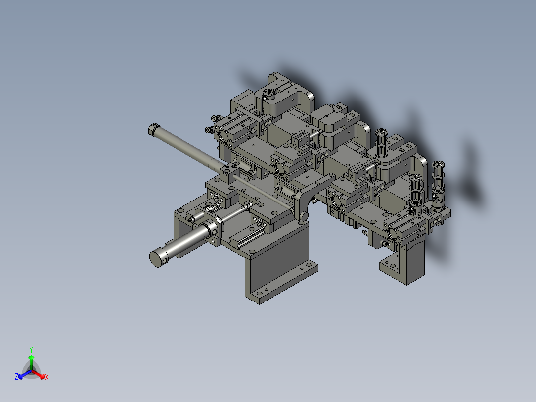整体搬运正等轴测图