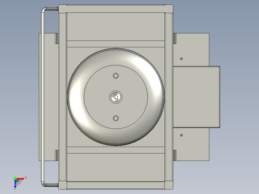50L基料车-俯视图