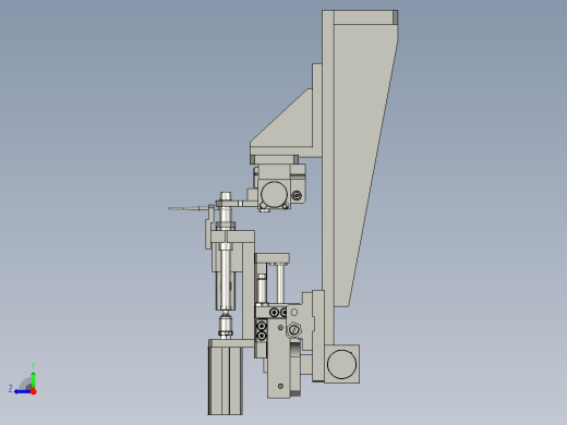 转轴O令上料部件右视缩略图