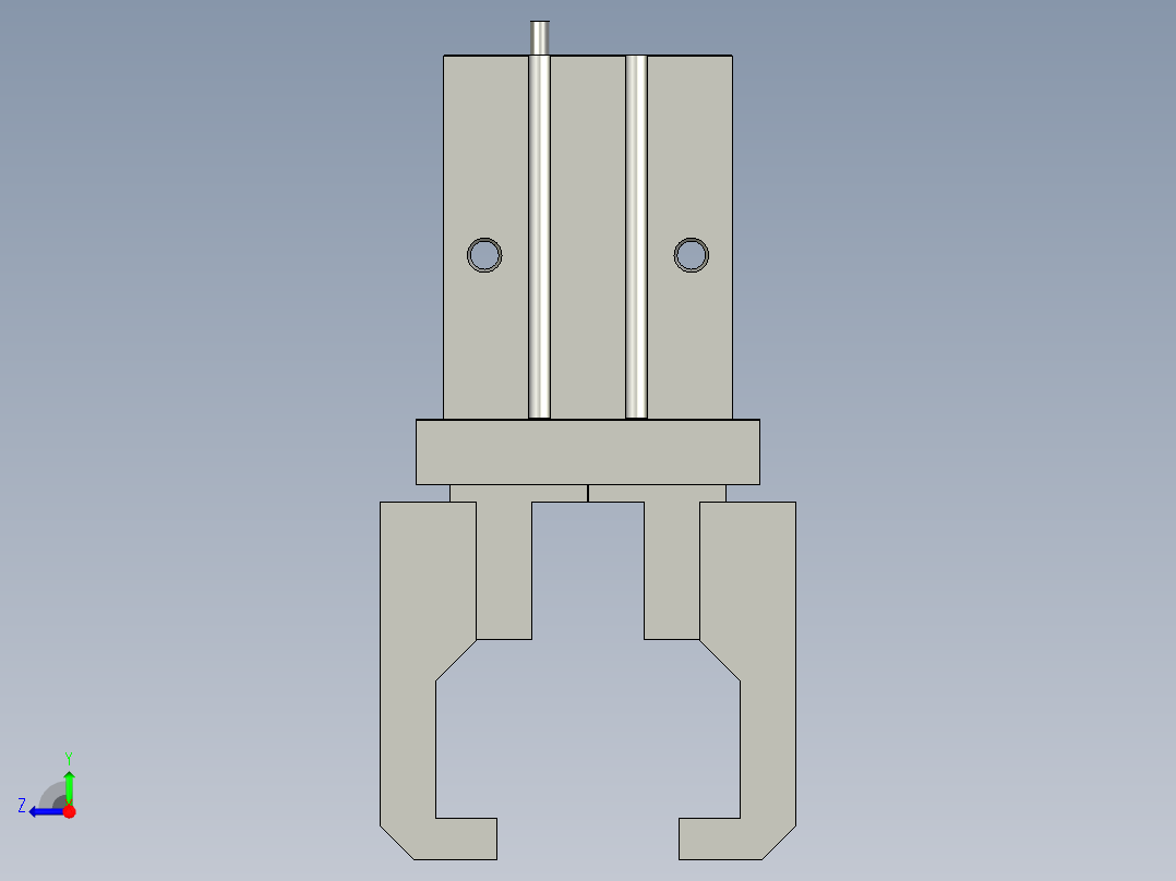 1019-2-XL-WL-FE1000塞规搬运机构右视图
