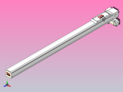 伺服电机集成皮带传动直线执行器TPA-OCB-100-192-L1450-RP-P75-N3