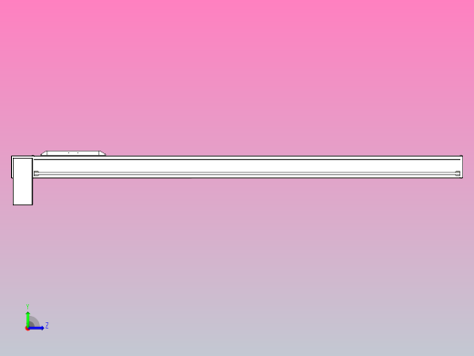 伺服电机集成皮带传动直线执行器TPA-OCB-100-192-L1450-RP-P75-N3左视缩略图