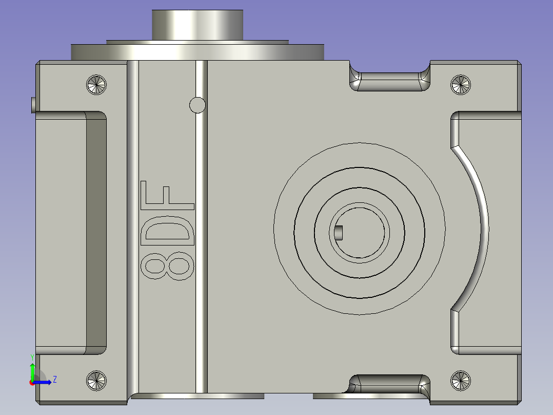 80DF-04-270-2R-X-A左视图