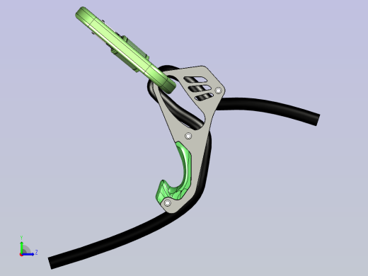 攀岩下落挂钩设计-- 1331766左视缩略图