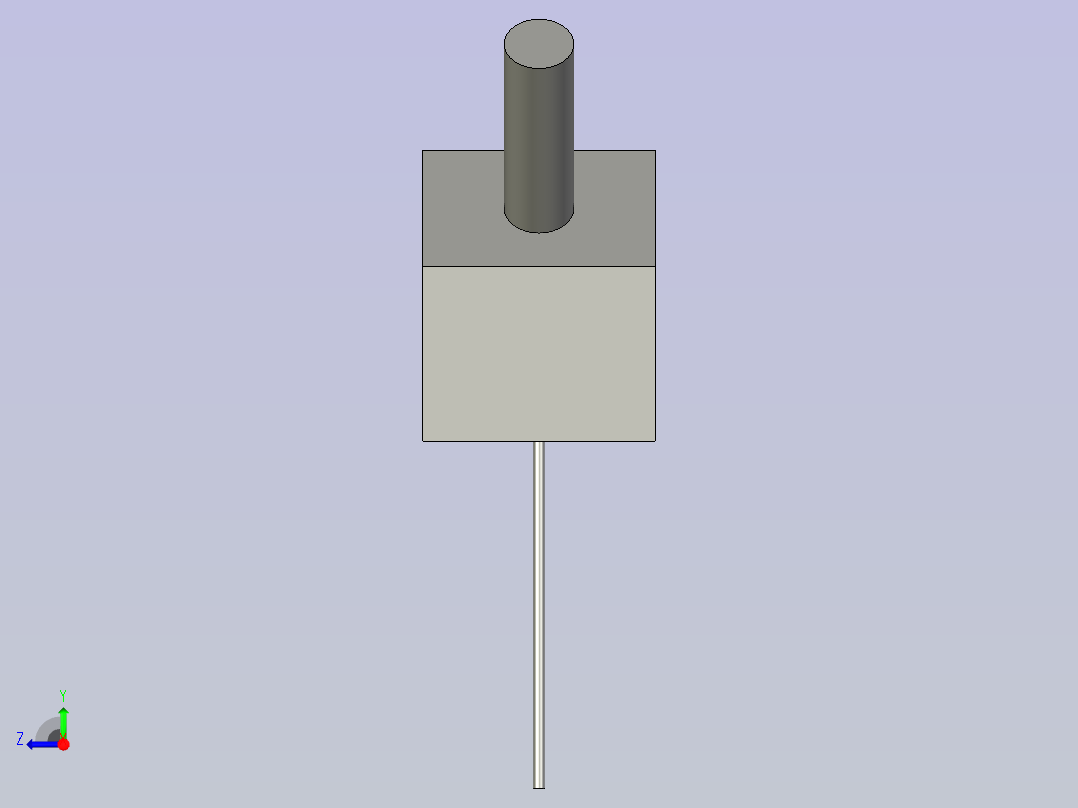 激光位移传感器HG-C1030右视图