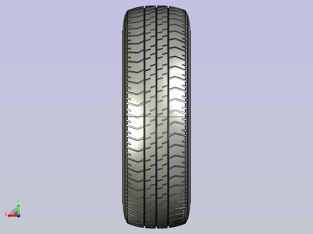 165-70R13外胎后视图