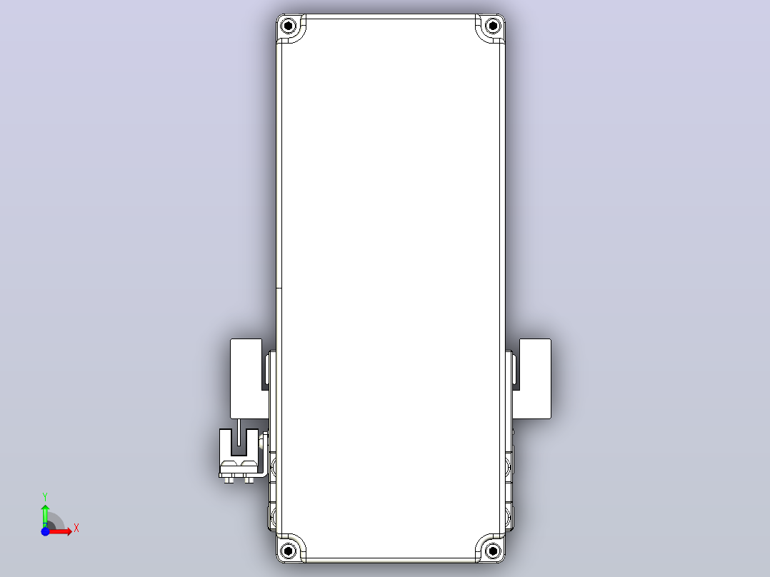 线性模块铝制底座TPA-KNR-86E-1610C-L150A1-MU-BJ86-N3前视图