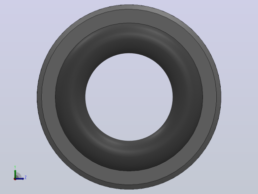 PTFE OE 型活塞组合密封(双作用)[OE016005200211B]左视缩略图