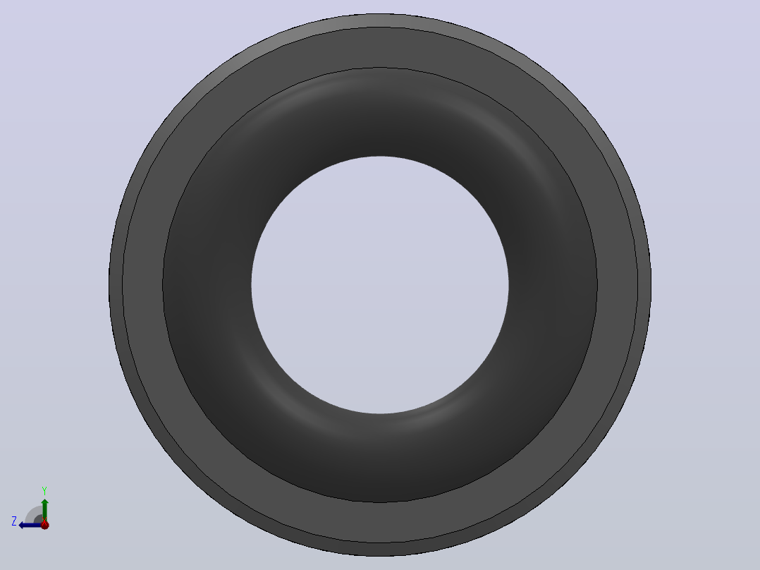 PTFE OE 型活塞组合密封(双作用)[OE016005200211B]右视图