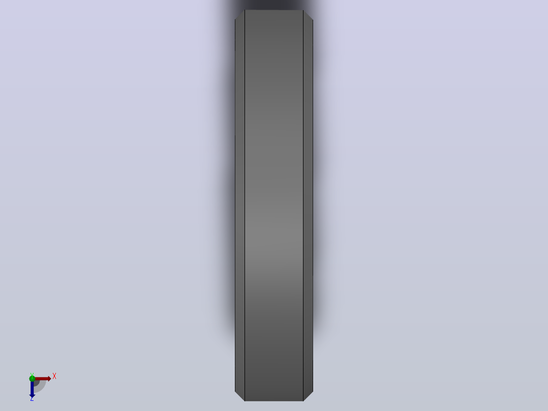 PTFE OE 型活塞组合密封(双作用)[OE016005200211B]俯视图