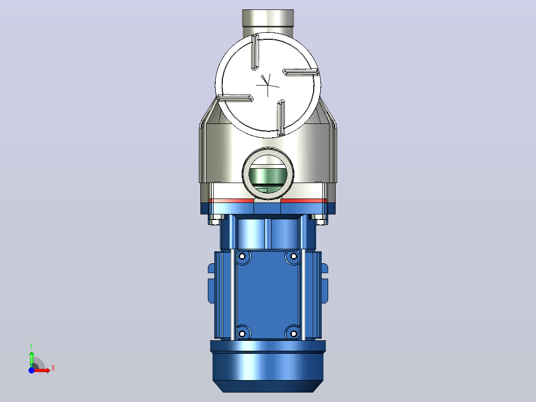 Aquamite75型泳池泵前视图