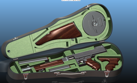 M1928 汤普森木制枪把缩略图