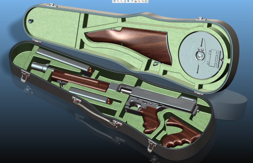 M1928 汤普森木制枪把缩略图