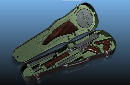 M1928 汤普森木制枪把缩略图