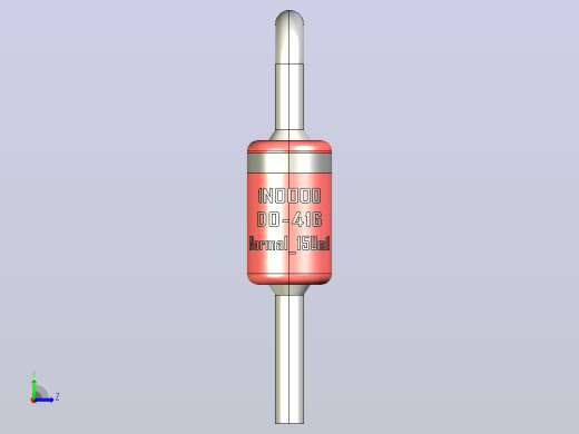 轴向二极管外壳DO-41G_Normal_150mil_rev1.0.zip.zip左视缩略图
