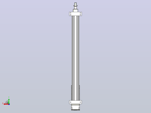 轻载电动缸TPA-ESR40-1210C-L500-MR-LB-W-P40-C3后视缩略图