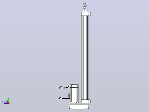 轻载电动缸TPA-ESR40-1210C-L500-MR-LB-W-P40-C3右视缩略图