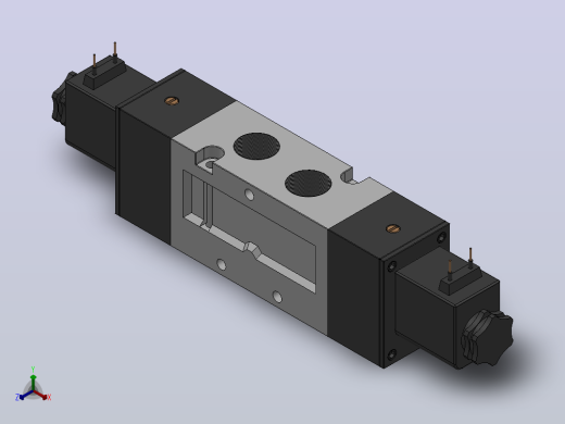 二位五通双电控换向阀（出线式）[QVFB5220-5G-03]