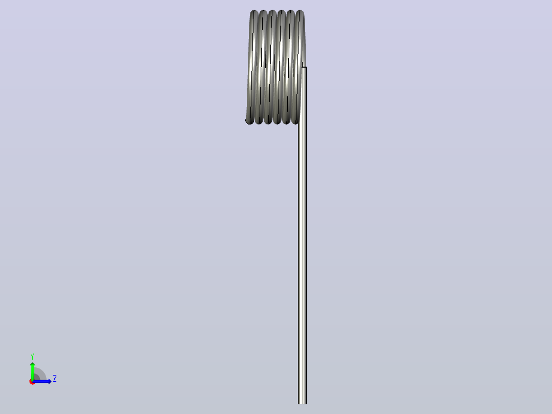 扭转弹簧torsion_spring_t012-270-109-x-l左视图