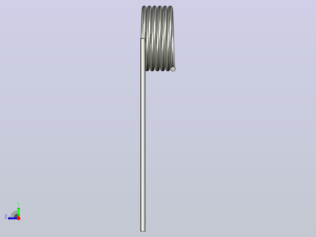 扭转弹簧torsion_spring_t012-270-109-x-l右视图