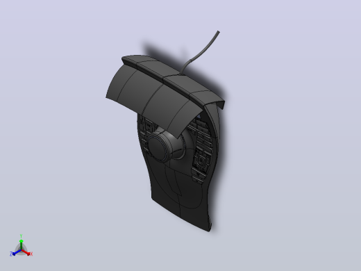 SpaceMouse Enterprise Visor 113正等轴测缩略图
