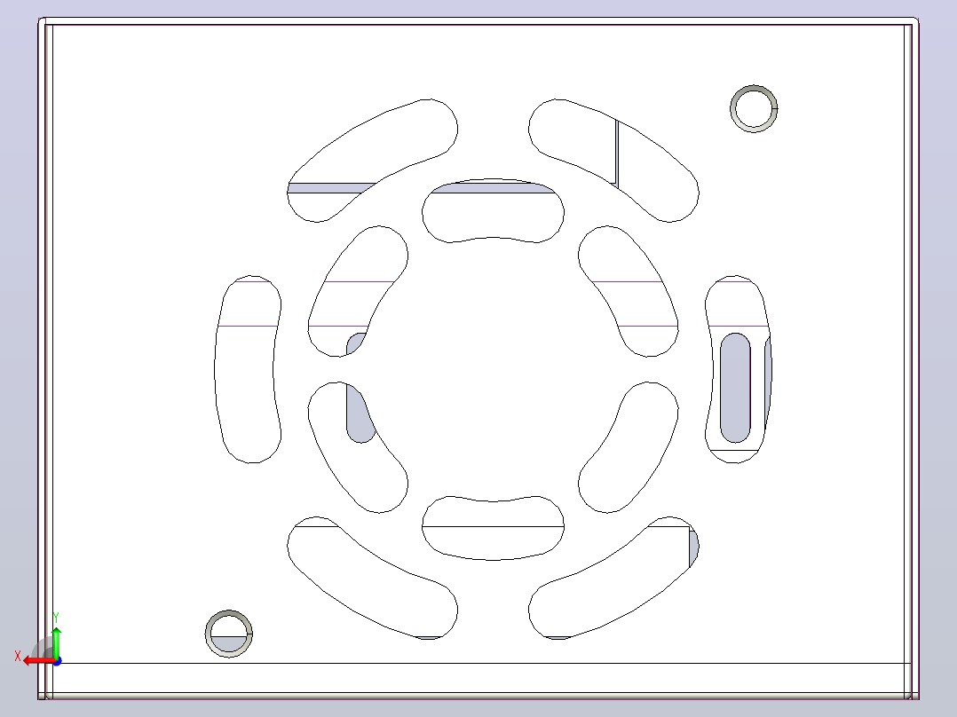 明伟电源PSP-600-3D后视图