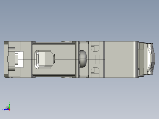 NB1-63 1P小型断路器三维模型202010右视缩略图