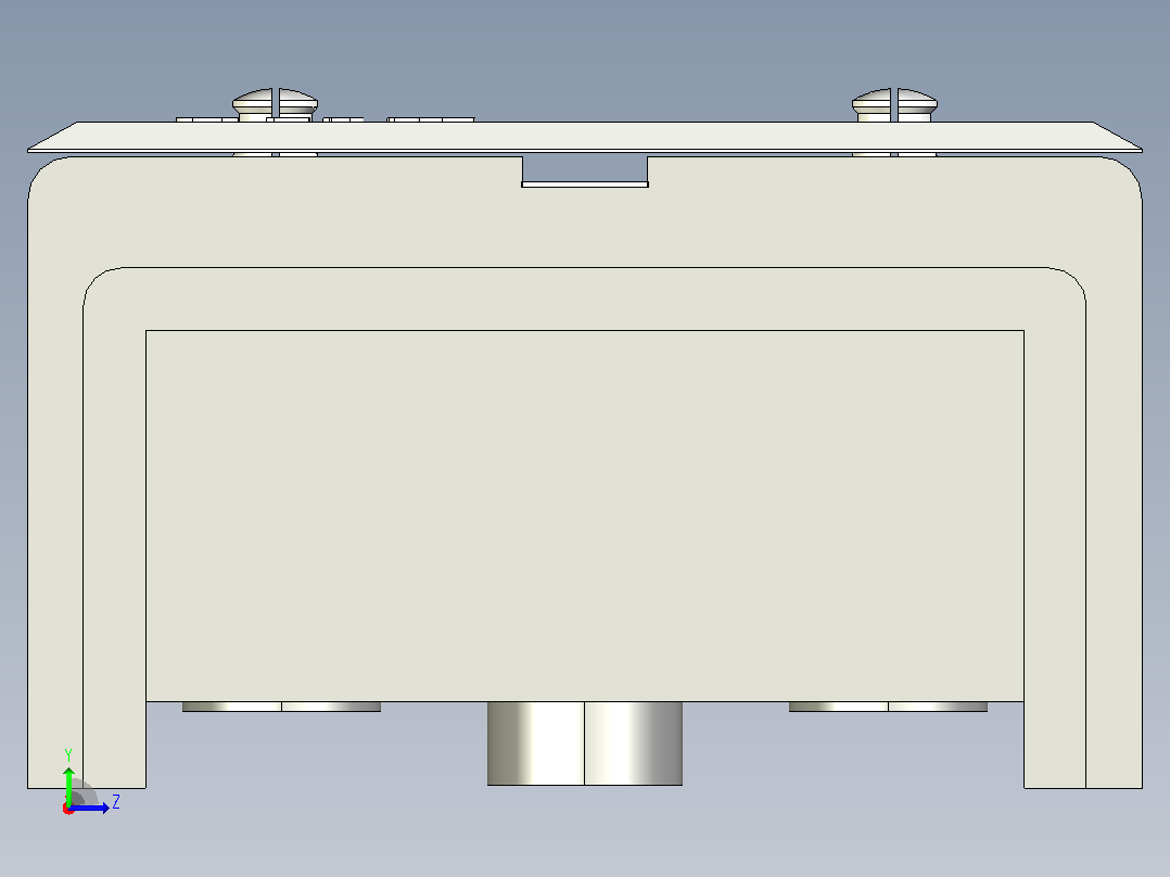 TC-4003接线端子三维模型202409左视图
