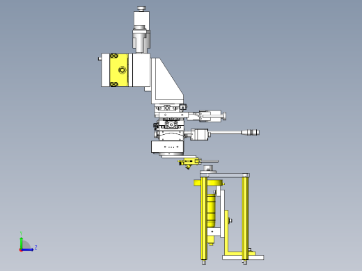 电子组装装置左视缩略图