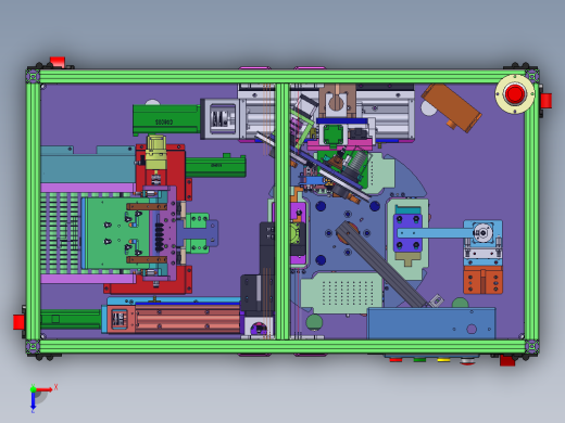 SMTM自动撕膜贴膜设备sw14可编辑俯视缩略图
